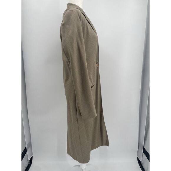 Ralph Lauren Collection Purple Label Long Blazer Wool Coat 1998 Runway Vintage L - Picture 13 of 15